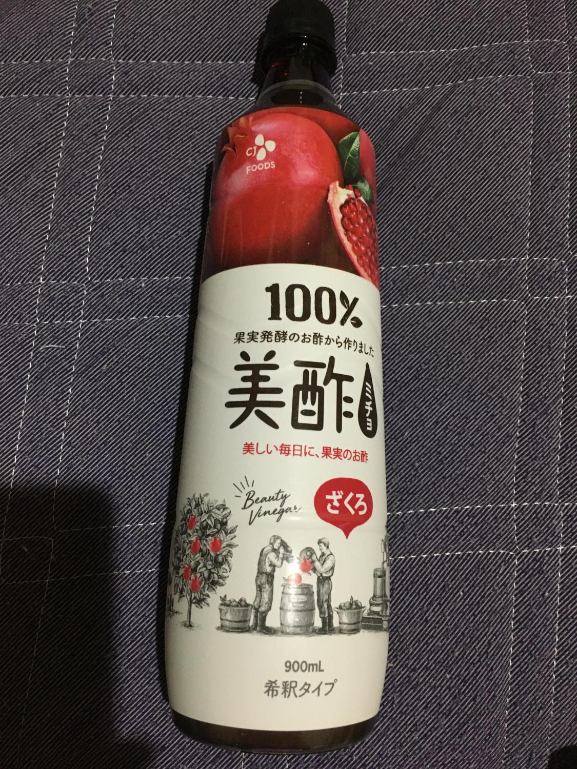 美酢ゼリーざくろ付き】 美酢 4本セット 6フレーバーから選べる 900ml×4本 【mqzc】 酢 飲むお酢 みちょ ミチョ お酢 商品情報  －ものトーク（ものとーく）